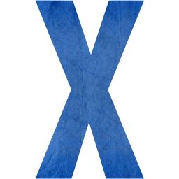 letter x icon