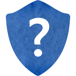 question shield icon