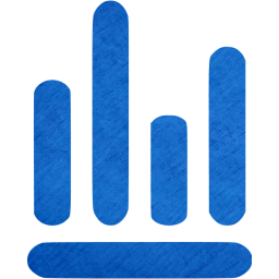 bar chart 8 icon