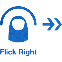 flick right 2 icon