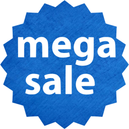 mega sale badge icon