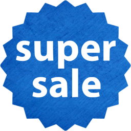 super sale badge icon