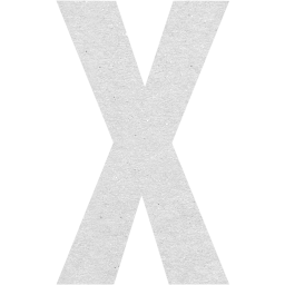 letter x icon