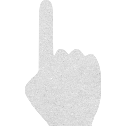 one finger icon