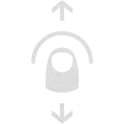 vertical swipe icon