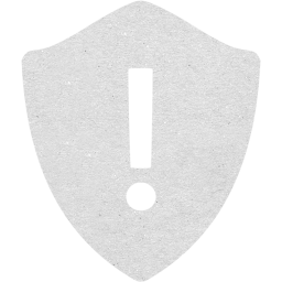 warning shield icon