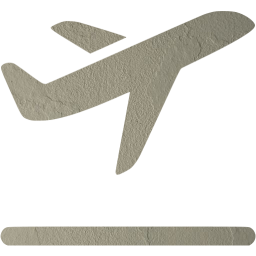 airplane takeoff icon