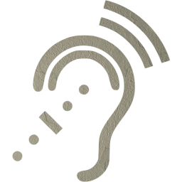 assistive listening system icon