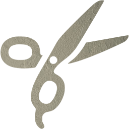 barber scissors icon