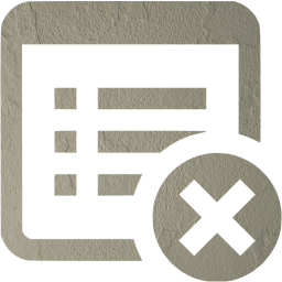 delete property icon