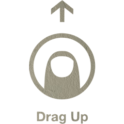 drag up 2 icon