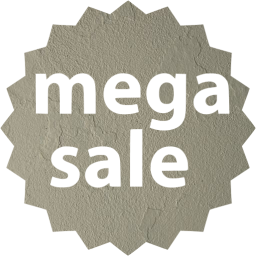 mega sale badge icon