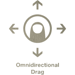 omnidirectional drag 2 icon