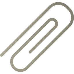 paper clip 6 icon