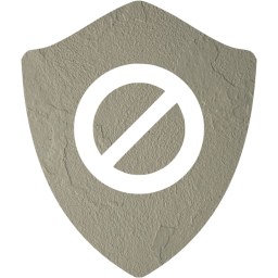 restriction shield icon