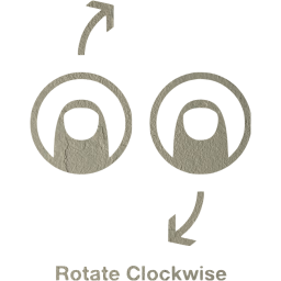 rotate clockwise 2 icon