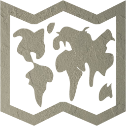 world map icon