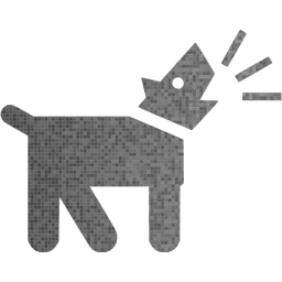 barking dog icon