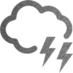 cloud lighting icon