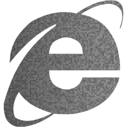 internet explorer icon vector