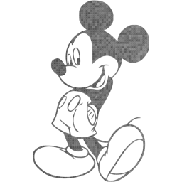 mickey mouse 25 icon