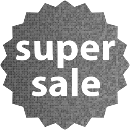 super sale badge icon