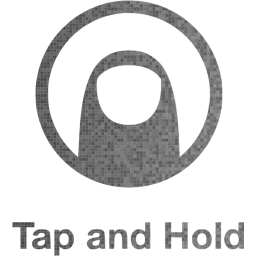 tap and hold 2 icon