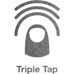 triple tap 2 icon