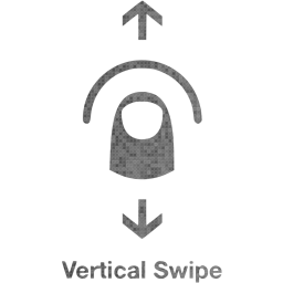 vertical swipe 2 icon