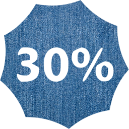 30 percent badge icon