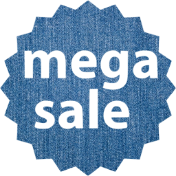 mega sale badge icon