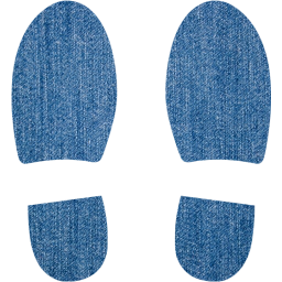 shoes footprints icon