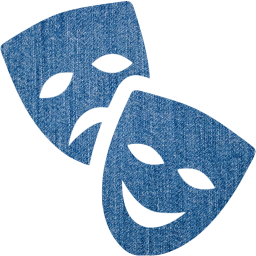 theatre masks icon