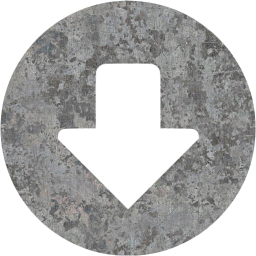 down circular icon