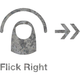 flick right 2 icon