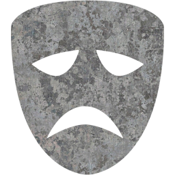 tragedy mask icon