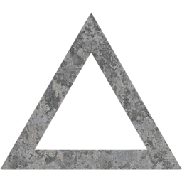 triangle outline icon