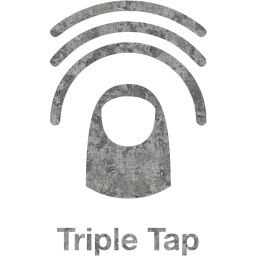 triple tap 2 icon