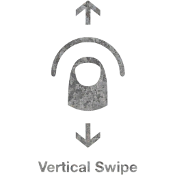 vertical swipe 2 icon