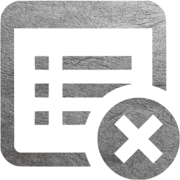 delete property icon