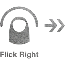 flick right 2 icon