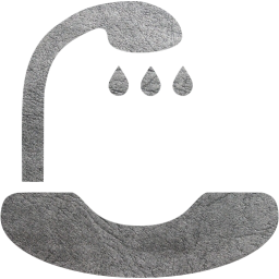 hair washing sink icon