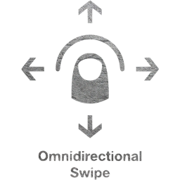 omnidirectional swipe 2 icon