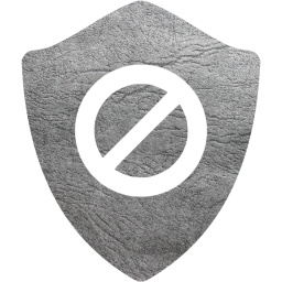 restriction shield icon