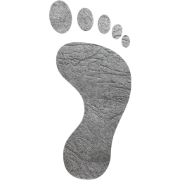 right footprint icon