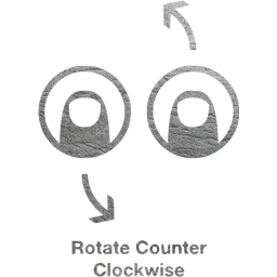 rotate counter clockwise 2 icon