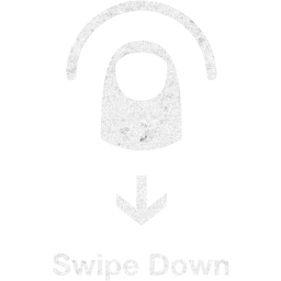 swipe down 2 icon