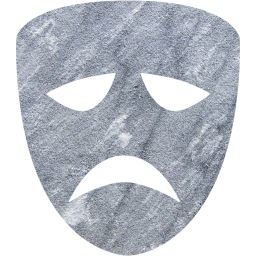 tragedy mask icon