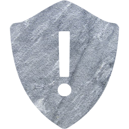 warning shield icon