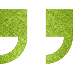 double quote serif right icon